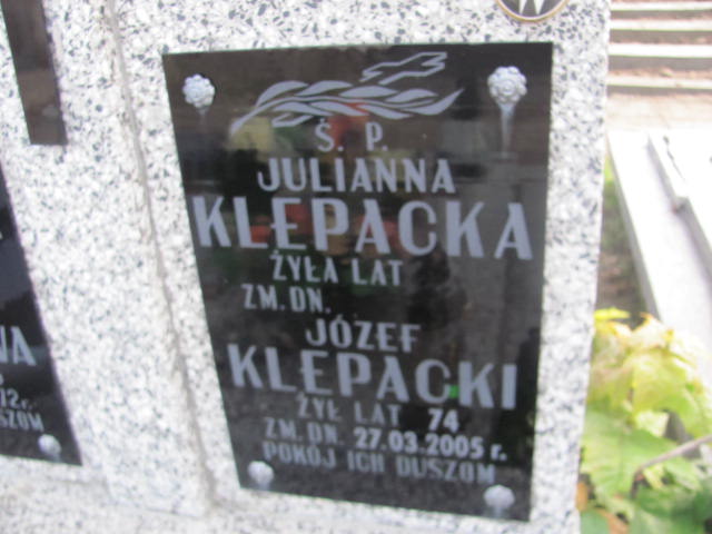  Klepacki 1931 Siedlce - Grobonet - Wyszukiwarka osób pochowanych