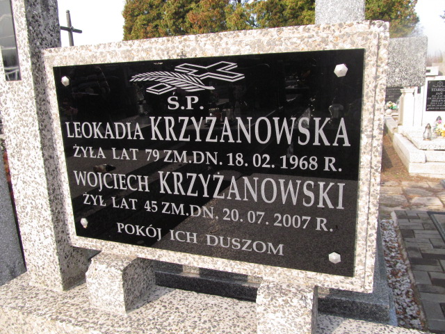  Krzyżanowski 1962 Siedlce - Grobonet - Wyszukiwarka osób pochowanych