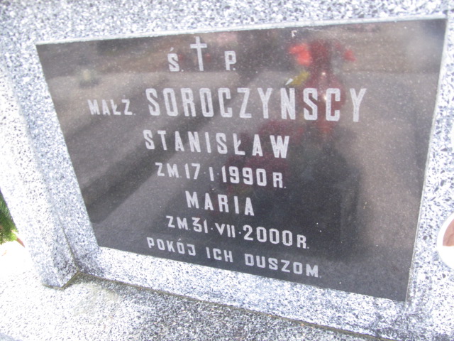  Soroczyński 1905 Siedlce - Grobonet - Wyszukiwarka osób pochowanych