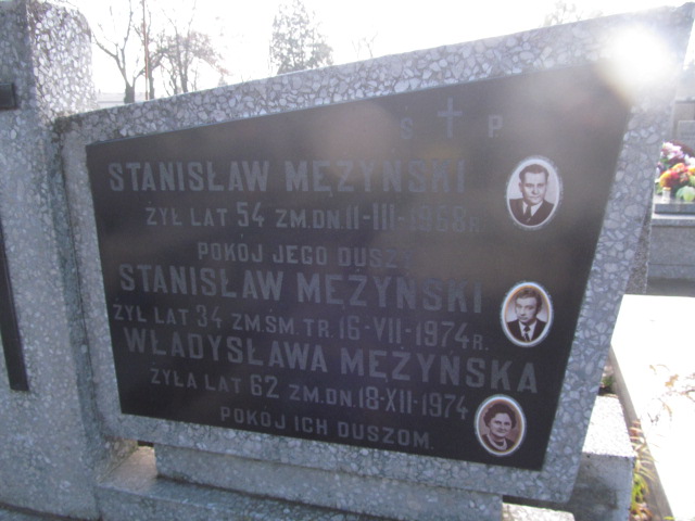  Mężyński 1940 Siedlce - Grobonet - Wyszukiwarka osób pochowanych