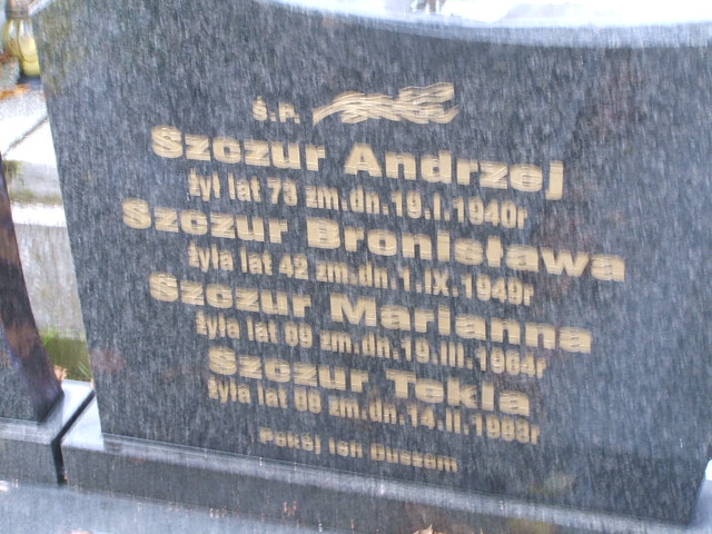  Szachowska 1929 Siedlce - Grobonet - Wyszukiwarka osób pochowanych