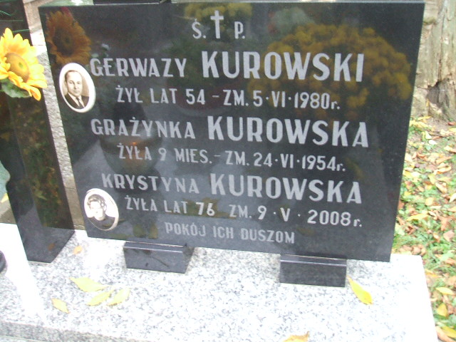 Gerwazy Kurowski 1925 Siedlce - Grobonet - Wyszukiwarka osób pochowanych