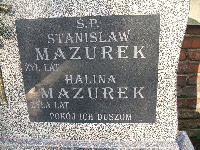 Halina Mazurek 1929 Siedlce - Grobonet - Wyszukiwarka osób pochowanych