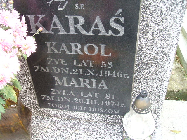  Karaś 1892 Siedlce - Grobonet - Wyszukiwarka osób pochowanych