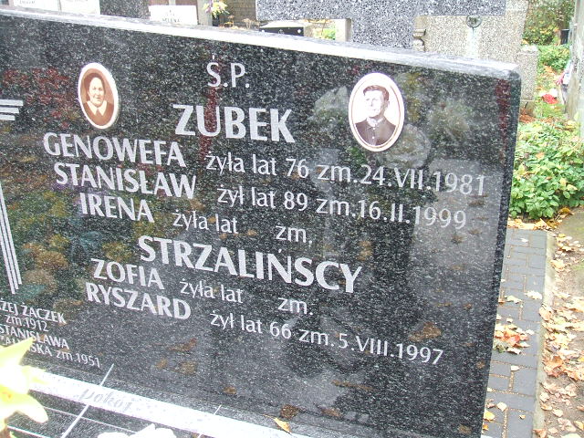  Żaczek Siedlce - Grobonet - Wyszukiwarka osób pochowanych