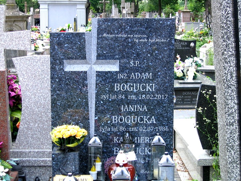 Grób Adam Bogucki