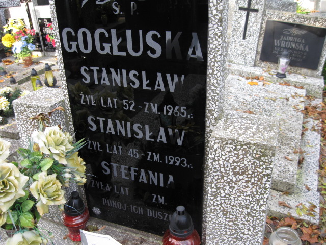  Gogłuska 1951 Siedlce - Grobonet - Wyszukiwarka osób pochowanych