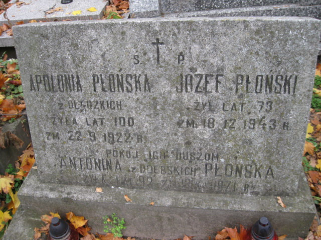  Płoński 1869 Siedlce - Grobonet - Wyszukiwarka osób pochowanych