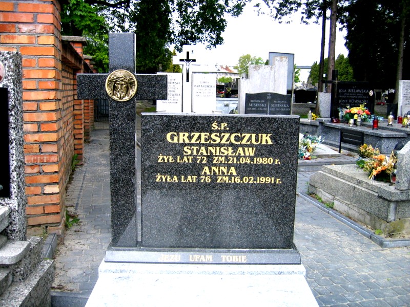 Stanisław Grzeszczuk 1907 Siedlce - Grobonet - Wyszukiwarka osób pochowanych