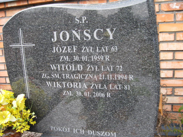 Witold Joński 1922 Siedlce - Grobonet - Wyszukiwarka osób pochowanych