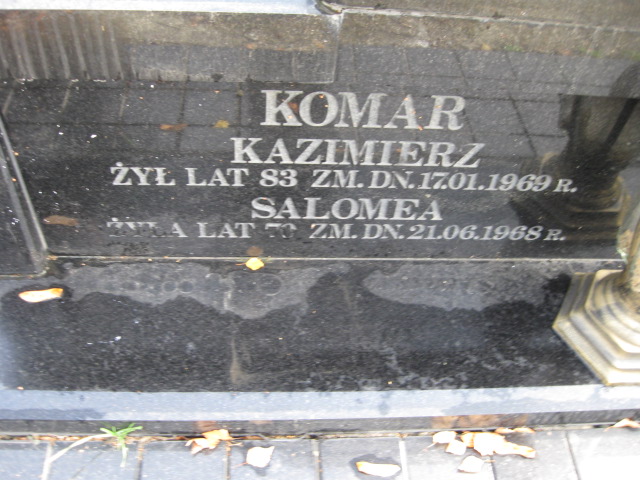  Komar 1886 Siedlce - Grobonet - Wyszukiwarka osób pochowanych