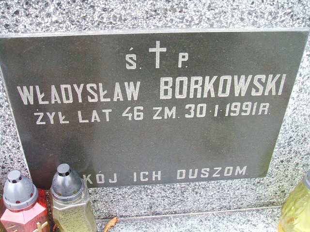  Borkowska 1946 Siedlce - Grobonet - Wyszukiwarka osób pochowanych