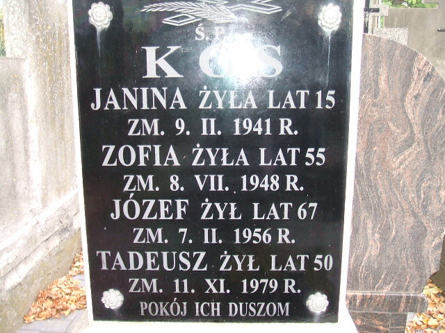  Kos 1889 Siedlce - Grobonet - Wyszukiwarka osób pochowanych