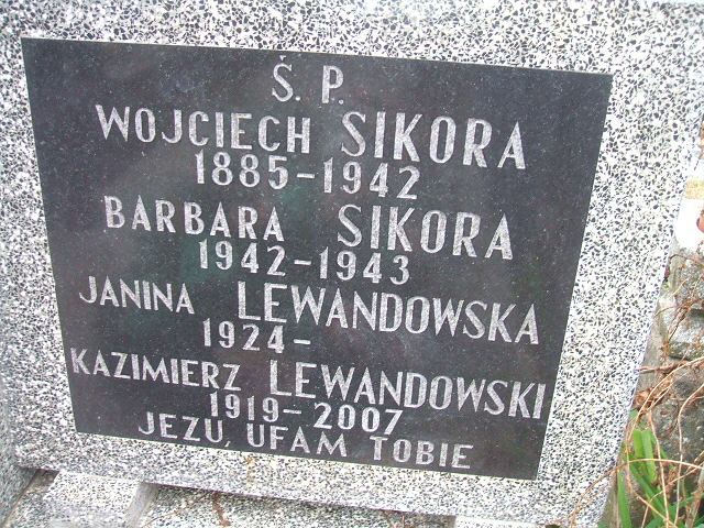 Jerzy Ludwik Lewandowski 1950 Siedlce - Grobonet - Wyszukiwarka osób pochowanych