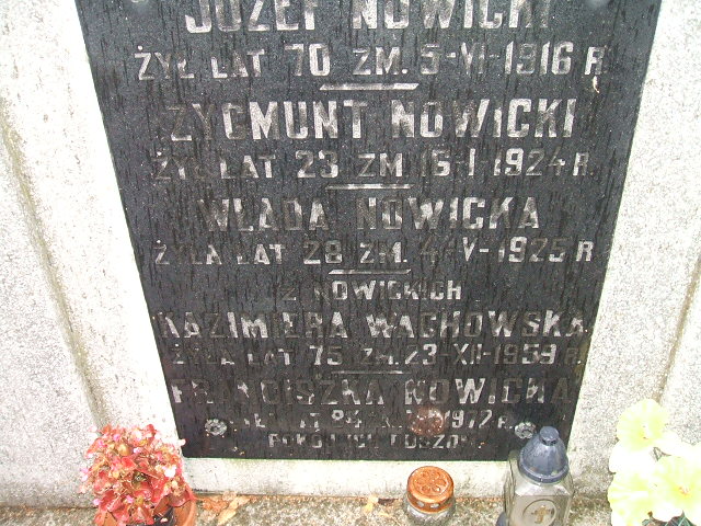  Nowicki Siedlce - Grobonet - Wyszukiwarka osób pochowanych