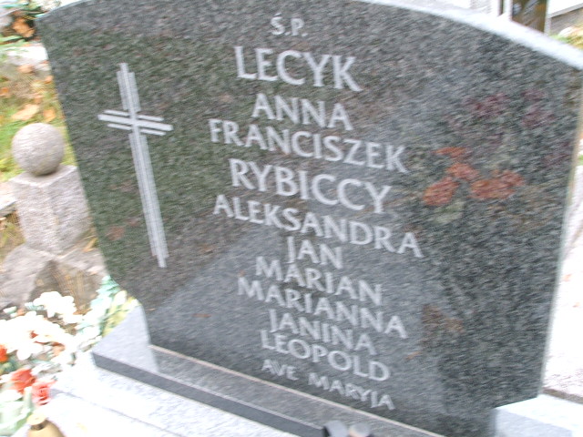 Aleksandra Rybicka 1885 Siedlce - Grobonet - Wyszukiwarka osób pochowanych