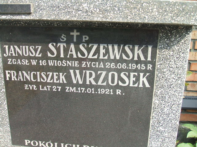  Wrzosek Siedlce - Grobonet - Wyszukiwarka osób pochowanych