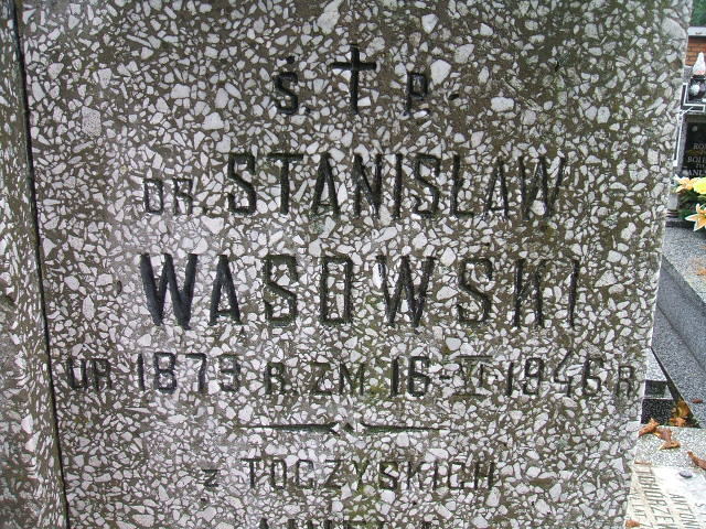 Stanisław Wąsowski 1879 Siedlce - Grobonet - Wyszukiwarka osób pochowanych