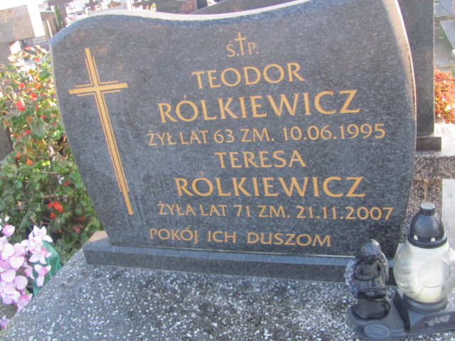 Teresa Rólkiewicz 1936 Siedlce - Grobonet - Wyszukiwarka osób pochowanych