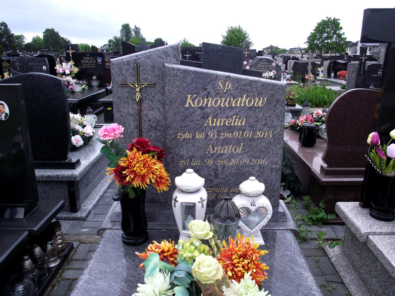  Konowałow 1918 Siedlce - Grobonet - Wyszukiwarka osób pochowanych