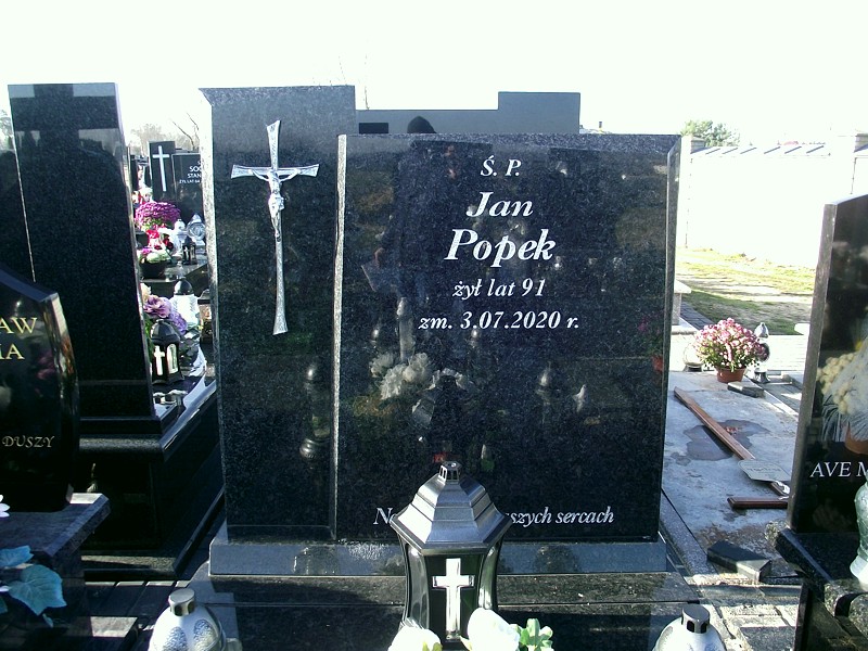 Grób Jan Popek