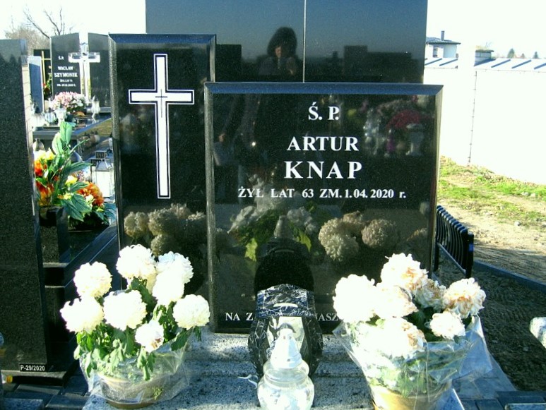 Grób Artur Knap