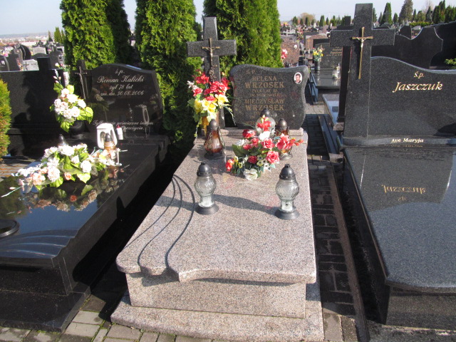 Grób Mieczysław Wrzosek