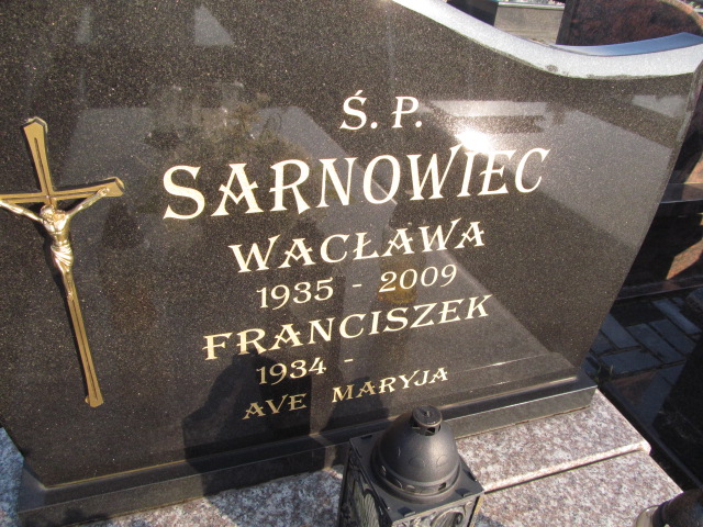 Wacława Sarnowiec 1935 Siedlce - Grobonet - Wyszukiwarka osób pochowanych