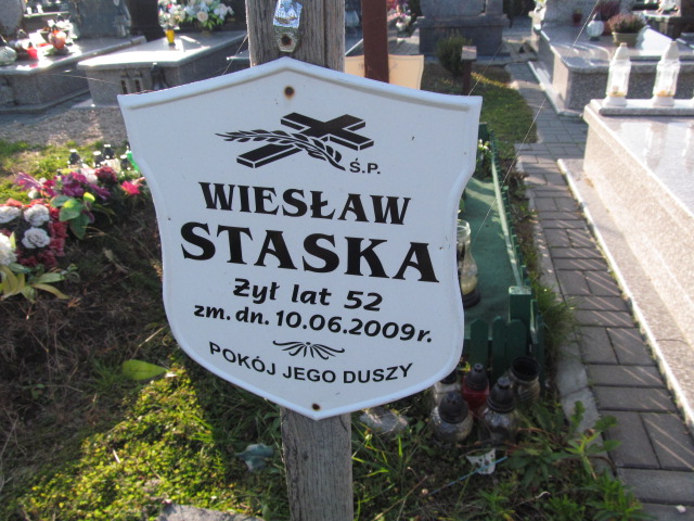 Wiesław Staska 1957 Siedlce - Grobonet - Wyszukiwarka osób pochowanych