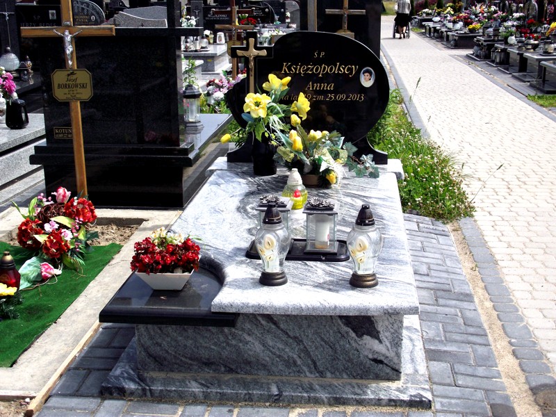 Anna Księżopolska 1974 Siedlce - Grobonet - Wyszukiwarka osób pochowanych