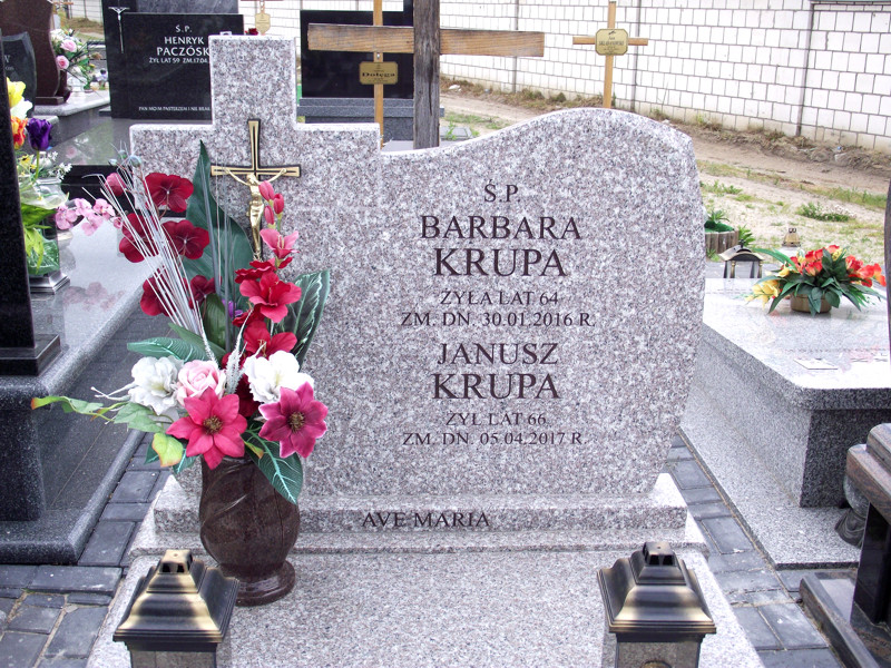 Janusz Krupa 1950 Siedlce - Grobonet - Wyszukiwarka osób pochowanych