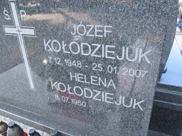  Kołodziejuk 1948 Siedlce - Grobonet - Wyszukiwarka osób pochowanych