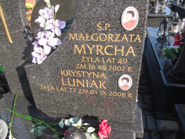 Krystyna Luniak 1936 Siedlce - Grobonet - Wyszukiwarka osób pochowanych