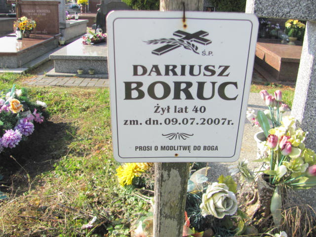 Dariusz Janusz Boruc 1966 Siedlce - Grobonet - Wyszukiwarka osób pochowanych