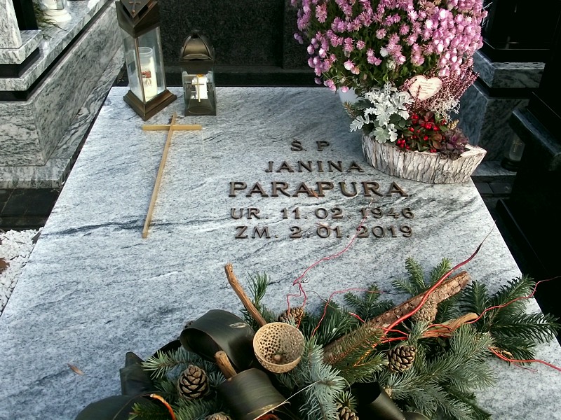 Grób Janina Parapura