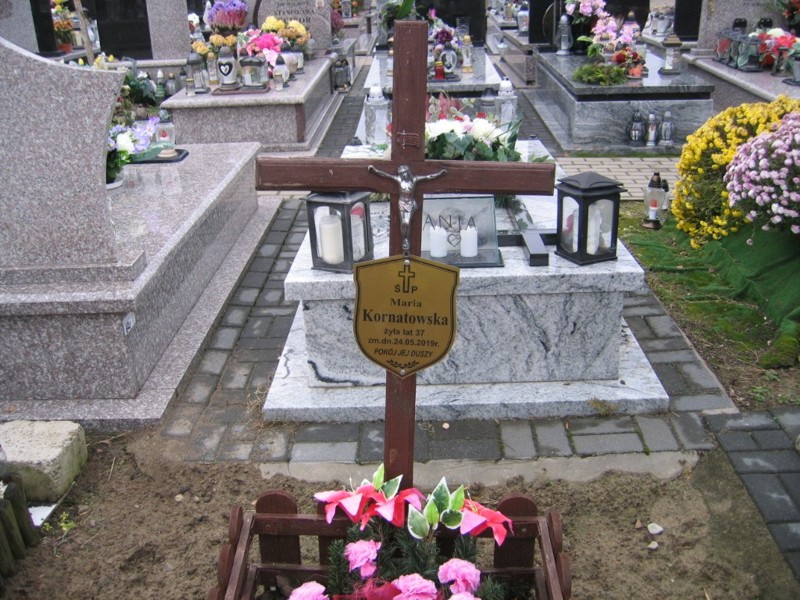 Grób Maria Kornatowska