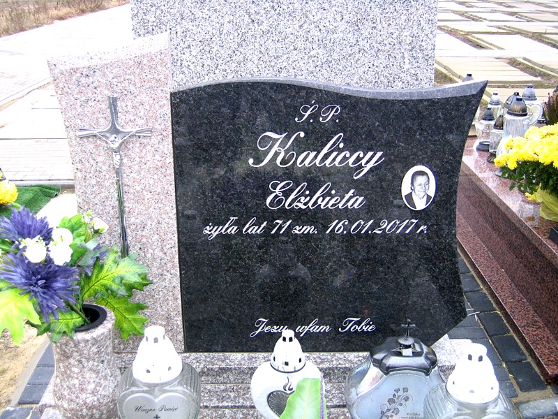 Grób Elżbieta Kalicka