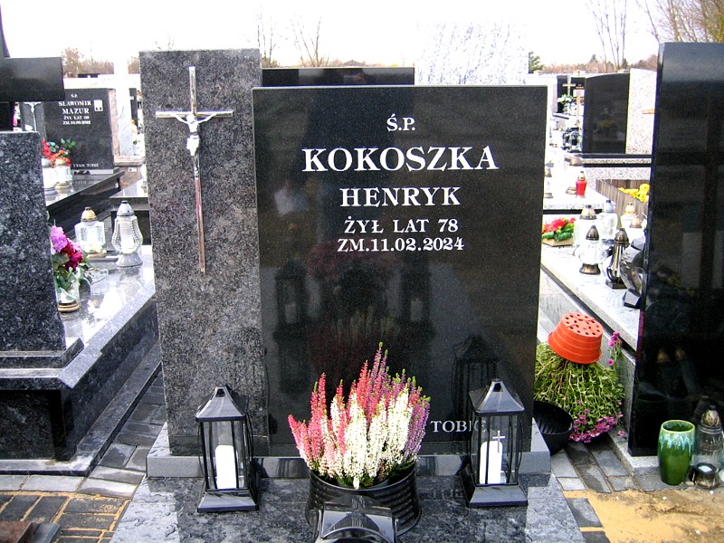 Grób Henryk Kokoszka