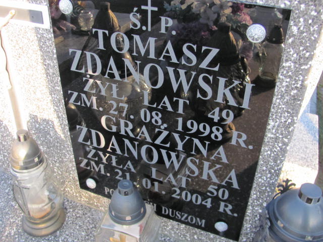  Zdanowska 1953 Siedlce - Grobonet - Wyszukiwarka osób pochowanych