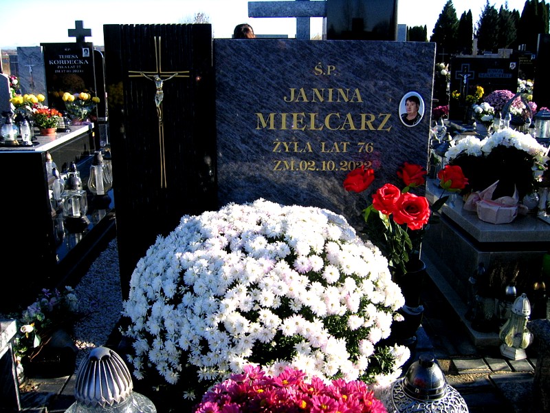 Grób Janina Mielcarz