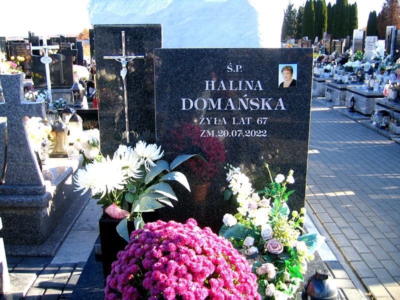 Grób Janusz Domański