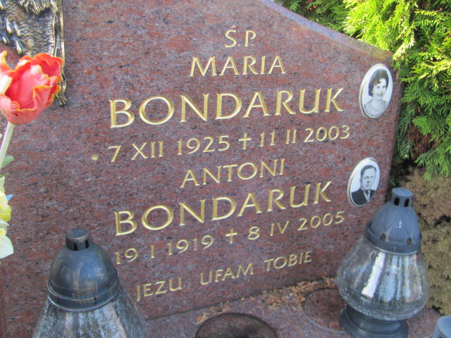  Bondaruk 1925 Siedlce - Grobonet - Wyszukiwarka osób pochowanych