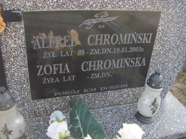  Chromiński 1919 Siedlce - Grobonet - Wyszukiwarka osób pochowanych