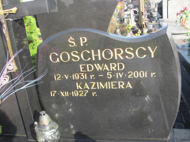 Edward Goschorski 1931 Siedlce - Grobonet - Wyszukiwarka osób pochowanych