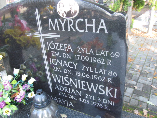 Józefa Myrcha 1892 Siedlce - Grobonet - Wyszukiwarka osób pochowanych