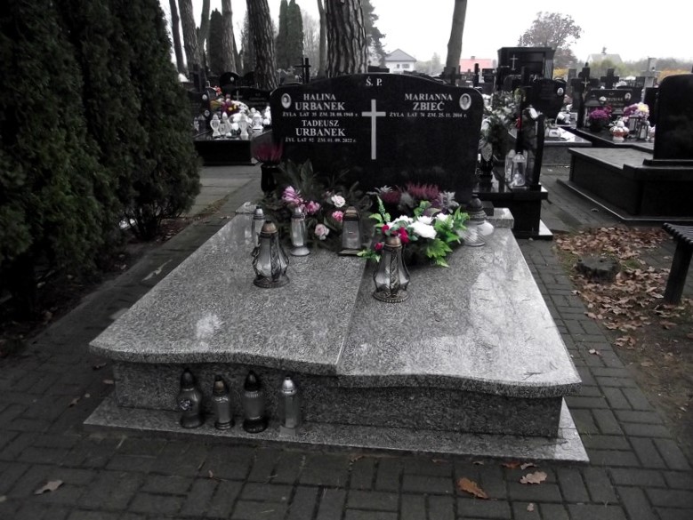 Halina Urbanek 1933 Siedlce - Grobonet - Wyszukiwarka osób pochowanych