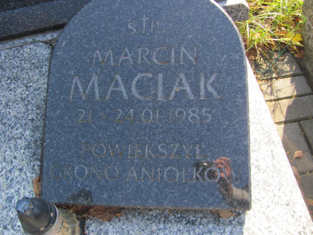  Maciak 1985 Siedlce - Grobonet - Wyszukiwarka osób pochowanych
