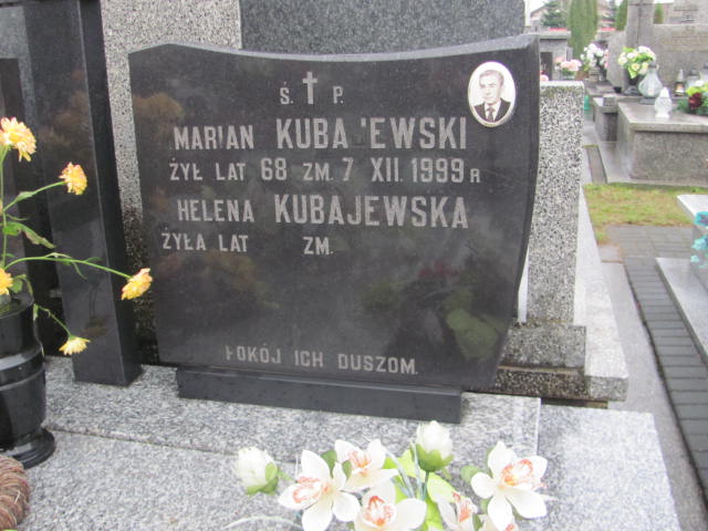  Kubajewski 1931 Siedlce - Grobonet - Wyszukiwarka osób pochowanych