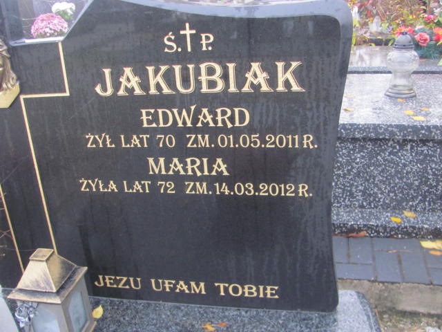 Maria Jakubiak 1939 Siedlce - Grobonet - Wyszukiwarka osób pochowanych