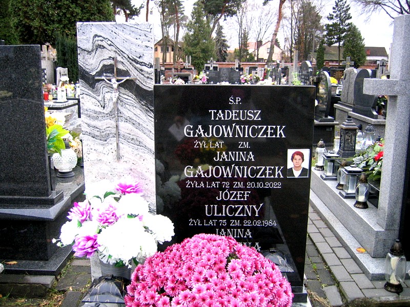 Grób Tadeusz Gajowniczek